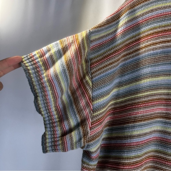 Black tape Womens 2 Piece Outfit Top XL Shorts Stretch Waist Cotton Multicolor - Picture 7 of 15